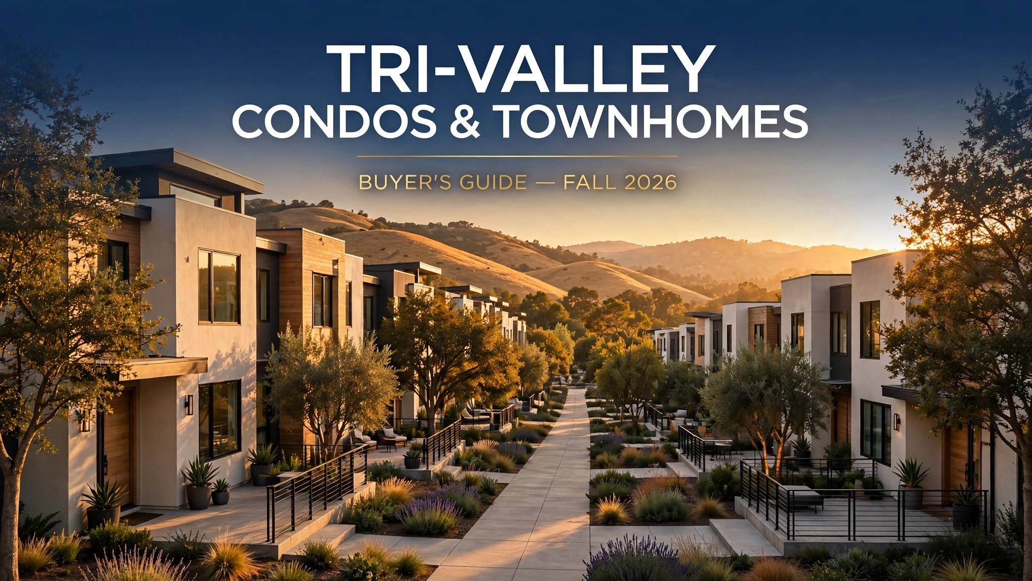 Tri-Valley condos and townhomes buyer's guide Fall 2026 — by Januka Shrestha, Realtor
