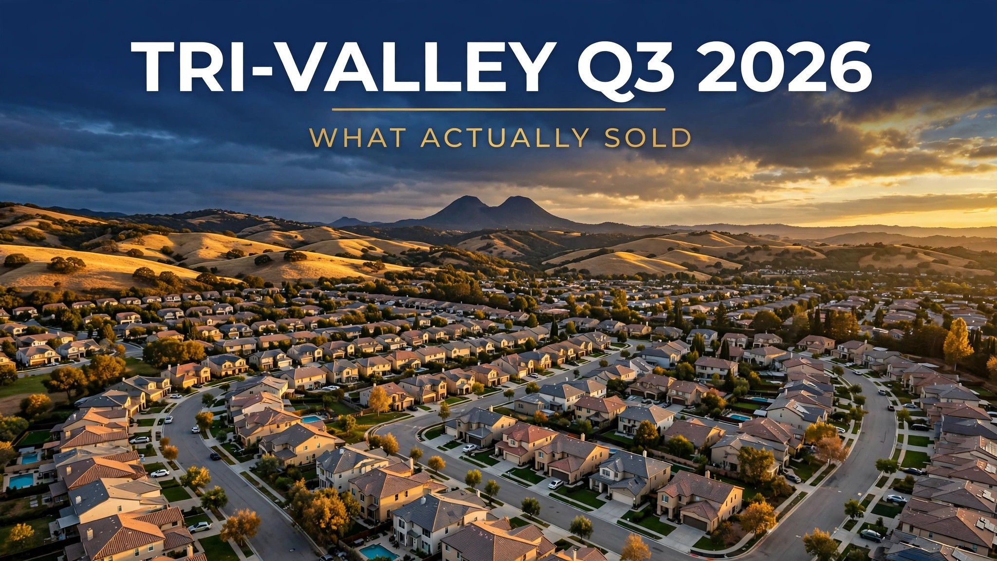 Tri-Valley Q3 2026 — what actually sold — by Januka Shrestha, Realtor