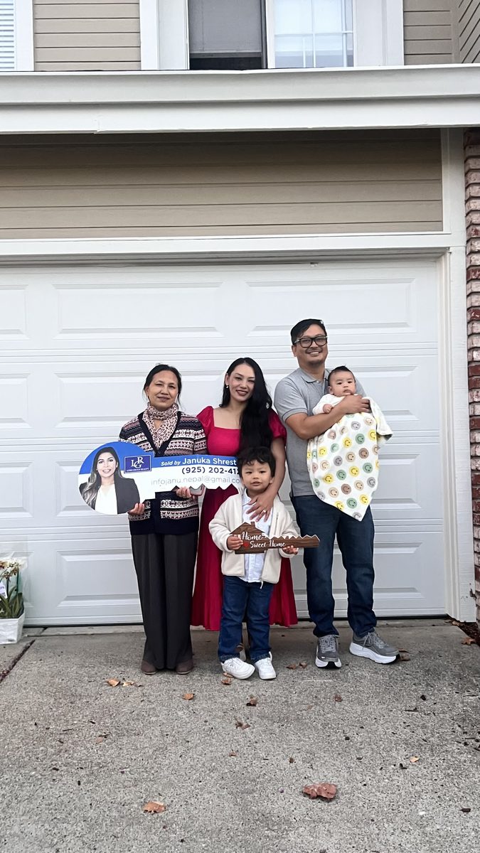 Sold — handing over the keys